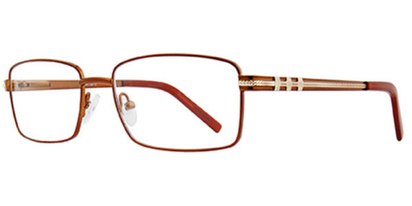 Buxton by EyeQ BX16 Eyeglasses, Brown