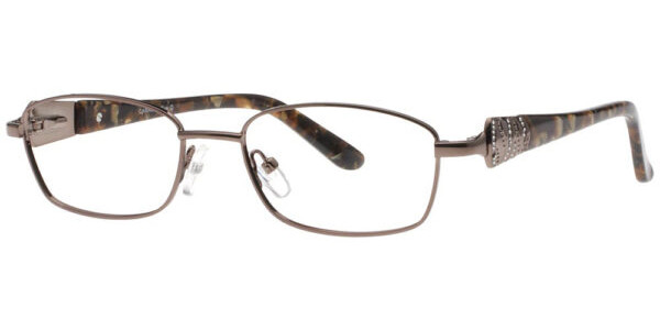 Buxton by EyeQ BX302 Eyeglasses, Caramel