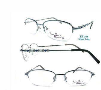 Hana LE 318 Eyeglasses, Silver Lake