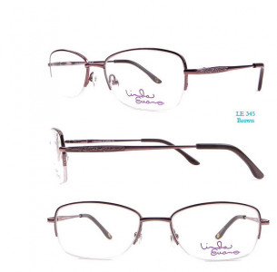 Hana LE 345 Eyeglasses, Brown
