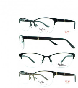 Hana LE 362 Eyeglasses, Black