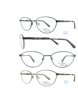Hana LE 365 Eyeglasses, Brown