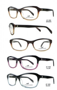 Hana AF 496 Eyeglasses, Plum