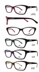 Hana AF 505 Eyeglasses, Burgundy