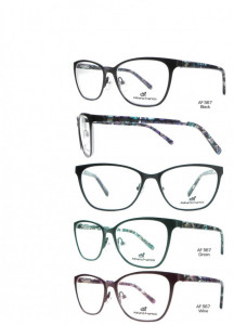 Hana AF 567 Eyeglasses, Black