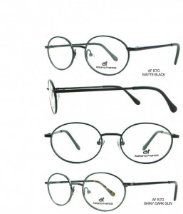 Hana AF 570 Eyeglasses, Matte Black