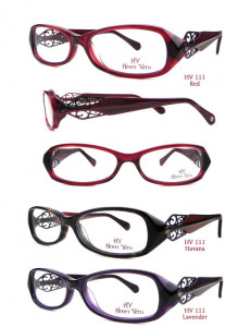 Hana HV 111 Eyeglasses, Red