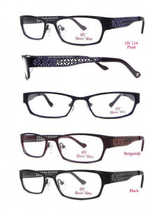 Hana HV 124 Eyeglasses, Plum