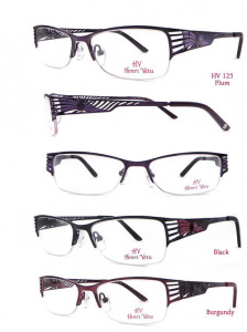 Hana HV 125 Eyeglasses, Plum
