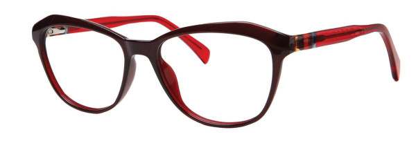 Enhance EN4270 Eyeglasses, Burgundy/Red