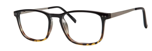 Enhance EN4246 Eyeglasses, Black Tortoise Fade
