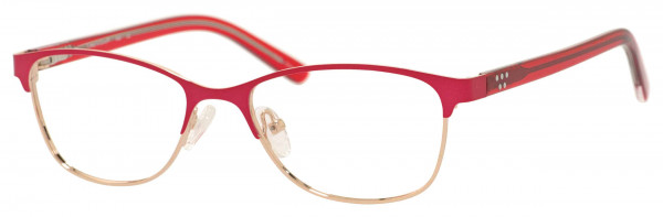 Casey's Cove CC169 Eyeglasses, Red/Gold