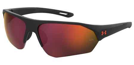 UNDER ARMOUR UA 0001/G/S Sunglasses, 0RC2 BLACK ORANGE