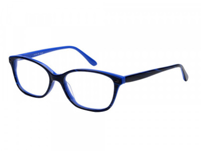 Amadeus A1001 Eyeglasses, Blue Stripe