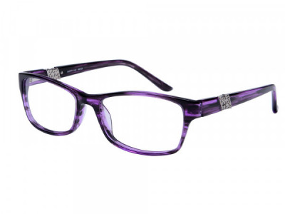 Amadeus A995 Eyeglasses, Purple Stripe