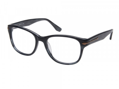 Amadeus A982 Eyeglasses, Grey w/Matte Brown