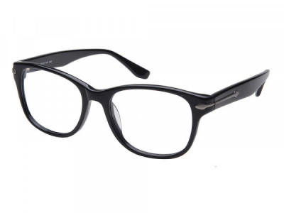 Amadeus A982 Eyeglasses, Black w/Matte Brown