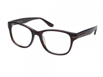 Amadeus A982 Eyeglasses, Brown Horn w/Matte Brown
