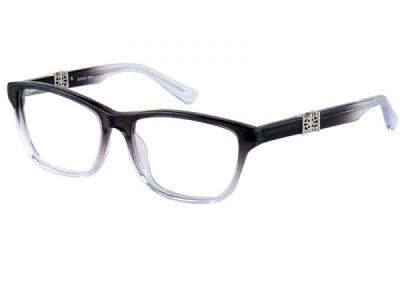 Amadeus A971 Eyeglasses, Gray Fade With Silver