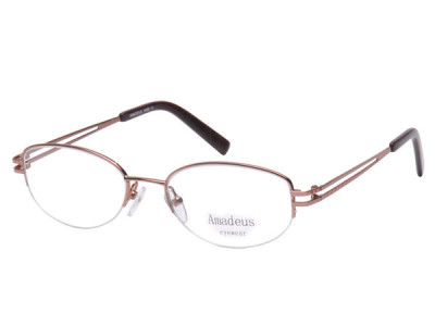 Amadeus A956 Eyeglasses, Light Brown