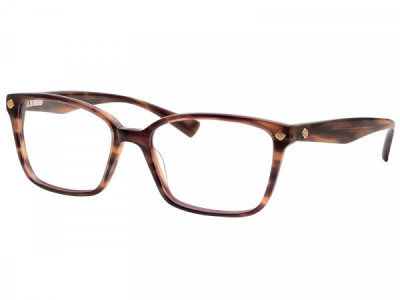 Amadeus A946 Eyeglasses, Striped Brown