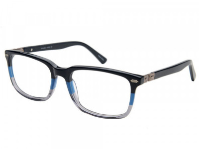 Amadeus A1022 Eyeglasses, Blue Fade Gray