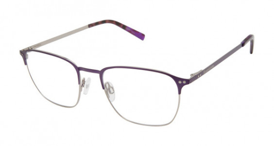 Elizabeth Arden EA 1233 Eyeglasses, 2-PURPLE/SILVER