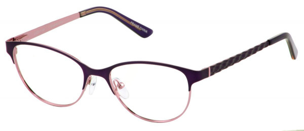 Elizabeth Arden EAC 406 Eyeglasses, 2-PURPLE