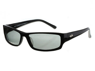 Heat H23 Sunglasses, Black Frame With Gray Polarized Lens