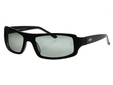 Heat H21 Sunglasses, Black Frame With Gray Polarized Lens