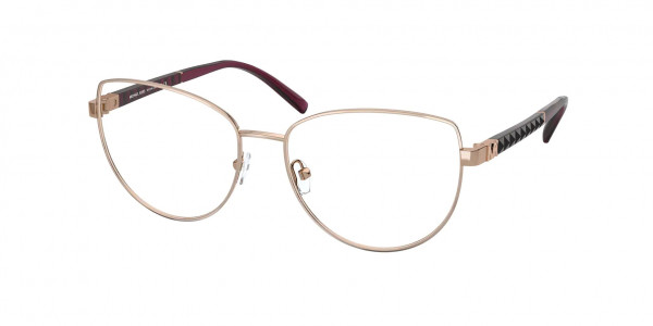 Michael Kors MK3046 CATANIA Eyeglasses, 1144 CATANIA ROSE GOLD (GOLD)