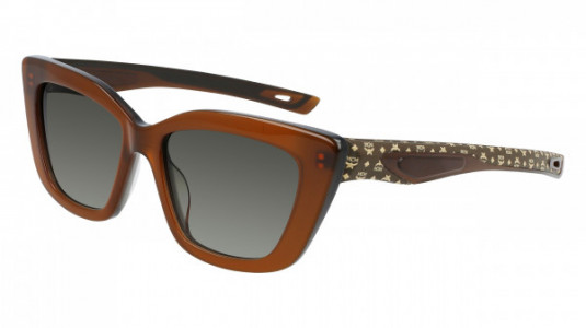 MCM MCM704SL Sunglasses, (205) BROWN/OLIVE VISETOS