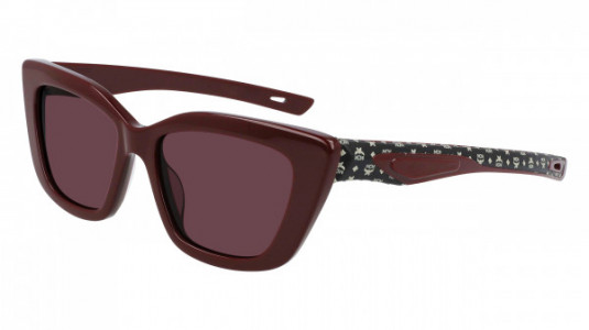 MCM MCM704SL Sunglasses, (618) WINE/BLACK VISETOS