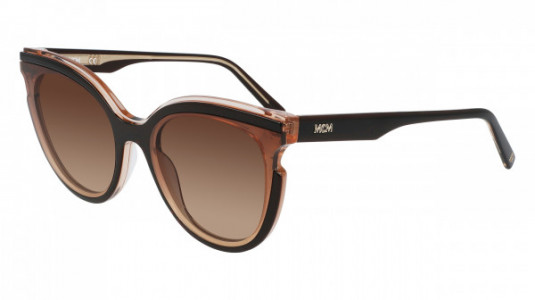 MCM MCM706S Sunglasses, (203) BROWN/NUDE