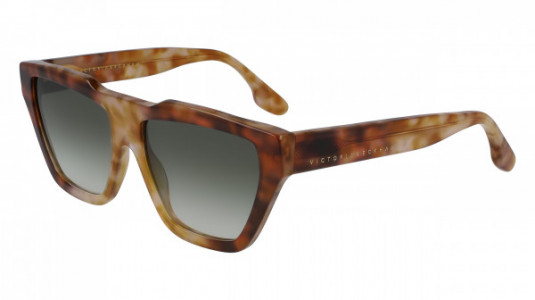 Victoria Beckham VB145S Sunglasses, (222) BLONDE HAVANA