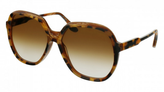 Victoria Beckham VB625S Sunglasses, (228) HAVANA/HORN