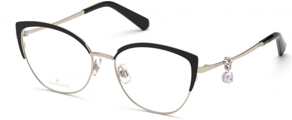 Swarovski SK5402 Eyeglasses, 002 - Matte Black