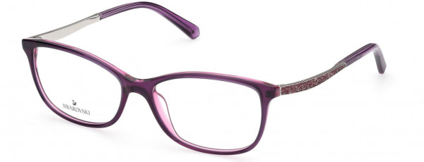 Swarovski SK5412 Eyeglasses, 083 - Violet/other