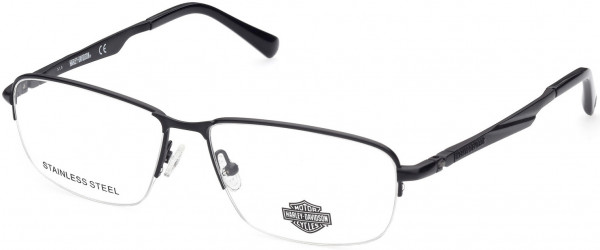 Harley-Davidson HD0860 Eyeglasses, 002 - Matte Black