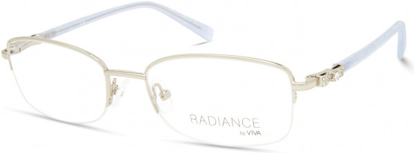 Viva VV8017 Eyeglasses, 010 - Shiny Light Nickeltin
