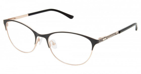 SuperFlex SF-1127T Eyeglasses, M100-BLACK ROSE GOLD