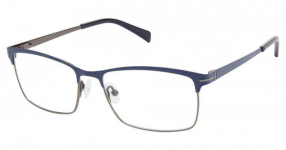 SuperFlex SF-1125T Eyeglasses, M201-BLUE GUNMETAL