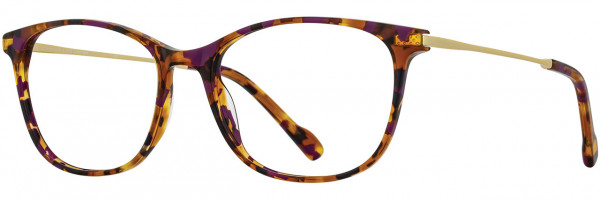 Scott Harris Scott Harris UTX SHX-007 Eyeglasses, Plum Amber Tortoise / Gold