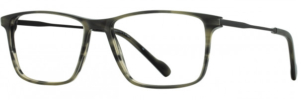 Scott Harris Scott Harris UTX SHX-008 Eyeglasses, Gray Horn / Black