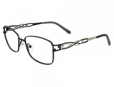 Port Royale TC884 Eyeglasses, C-3 Ebony