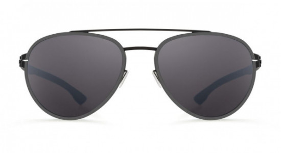 ic! berlin Ferrum Sunglasses, Black-Gun-Metal