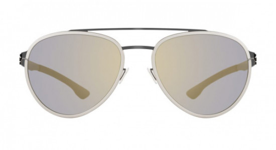 ic! berlin Ferrum Sunglasses, Gun-Metal-Pearl