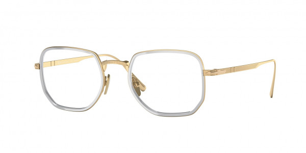 Persol PO5006VT Eyeglasses, 8005 GOLD/SILVER (GOLD)