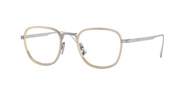 Persol PO5007VT Eyeglasses, 8010 SILVER/GOLD (MULTI)