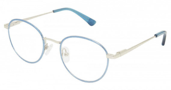 SuperFlex SFK-238 Eyeglasses, S201-BLUE SILVER